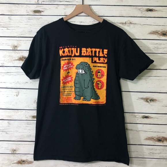 kaiju battle play shirt